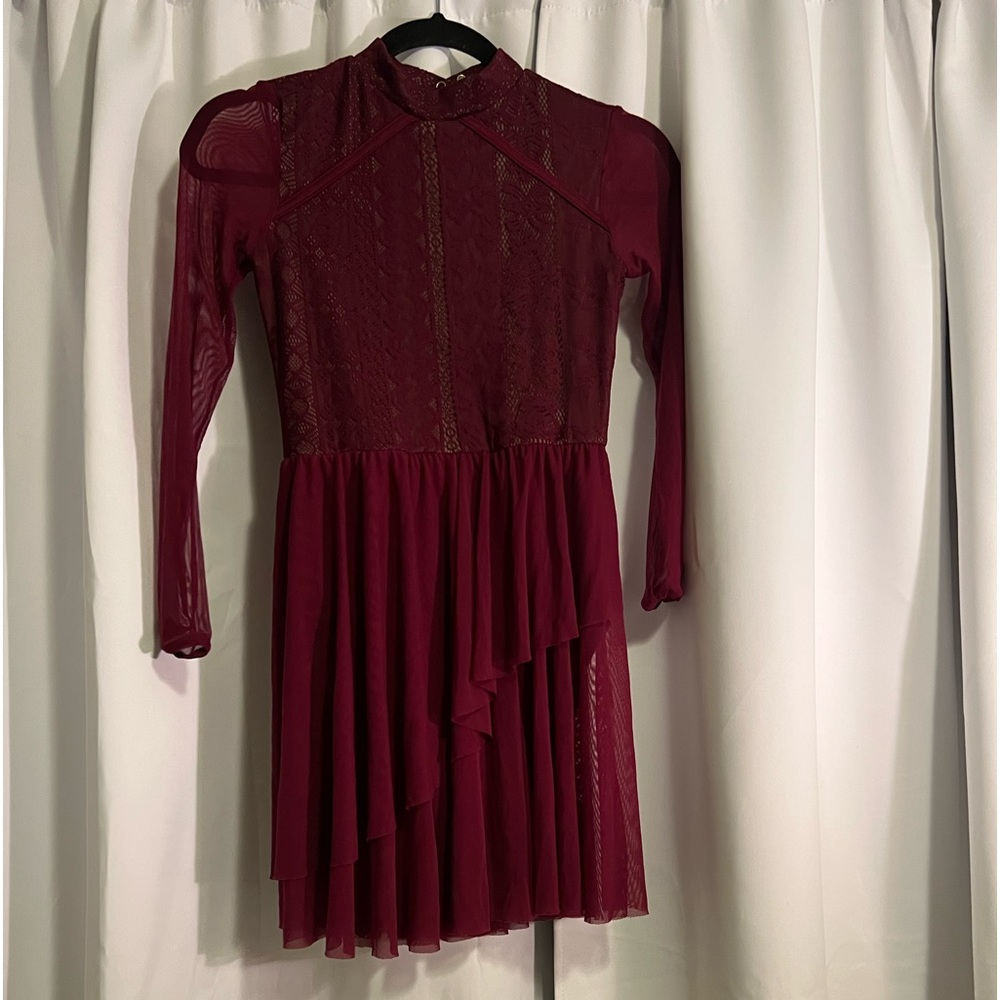 Weissman Lyrical costume. Lace on top.